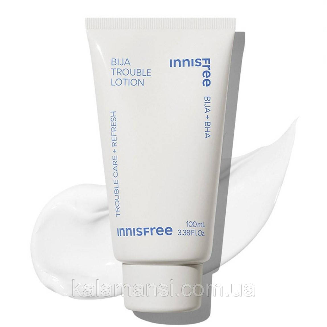 Активний лосьйон для чутливої проблемної шкіри Innisfree Bija Trouble Lotion 100 мл