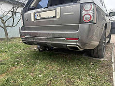 Фаркоп Land Rover Range Rover L322 2002-2012 (Ленд Ровер Рендж Ровер 3) швидкоз'ємний гак на ключах
