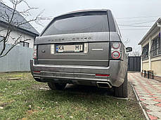Фаркоп Land Rover Range Rover L322 2002-2012 (Ленд Ровер Рендж Ровер 3) швидкоз'ємний гак на ключах, фото 3