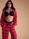 Фланелева Піжама Victoria's Secret Flannel Long Pajama Set, Червона картата (Нова), фото 5