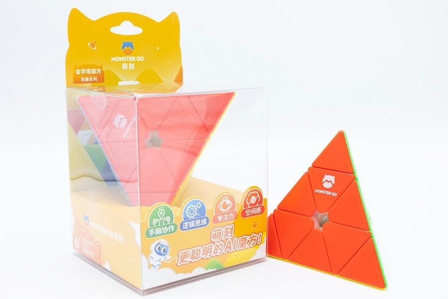 GAN Monster Go Pyraminx stickerless | Пірамідка Ган Монстр Гоу 3х3