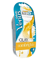 Станок для гоління, жіночий "Gillette Venus Olay Comfortglide", 5 лез (1 касета)