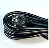 Подовжувач з USB 6 м 4 розетки 3 USB UA Power F15U чорний, фото 3
