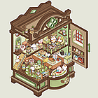 3D Стрікери наклейки слідкуй сам DIY, стікери ізометрія - шафа, фото 2