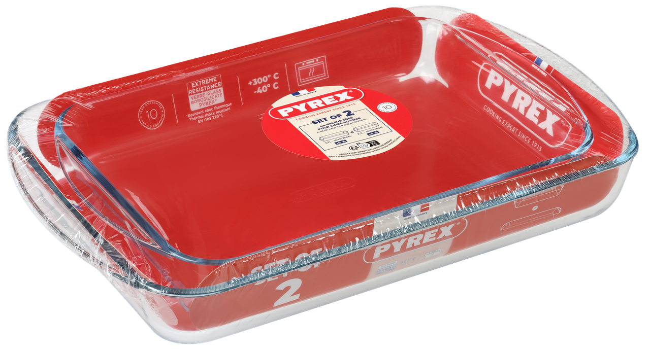 Набір форм для запікання Pyrex, 2 предмети