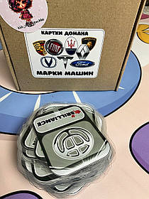 Картки Домана "Марки машин"
