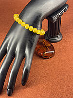 Браслет из янтаря 15-16 см. т-17