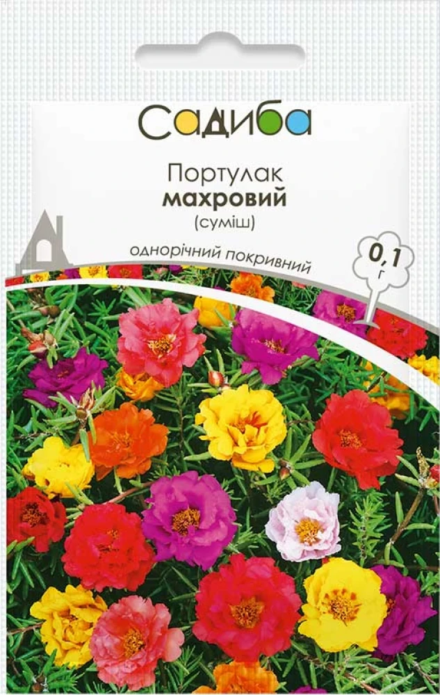 Портулак махровий суміш, 0,1 г