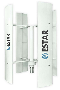 Вертикальний вітрогенератор ESTAR-V 2 кВт