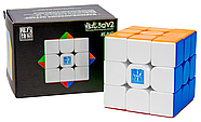 Meilong Magnetic Cube 3x3 V2 | Кубик Рубіка 3х3 МоЮ V2 магнітний без наклейок, фото 6