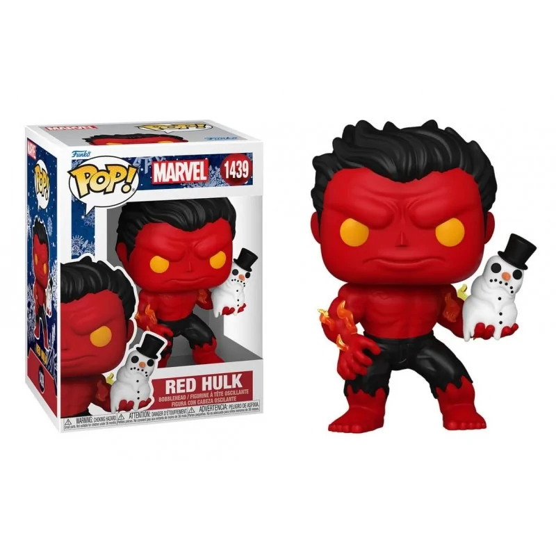 Фігурка Funko Pop Марвел Червоний Халк Marvel Holiday Red Hulk 10 см MH RH 1439, фото 1