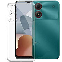 TPU чохол Epic Transparent 1,5mm Full Camera для ZTE Blade A34 4G