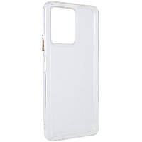 Чохол TPU+PC Clear 2.0 mm mm metaltics для Oppo A57s/A77s