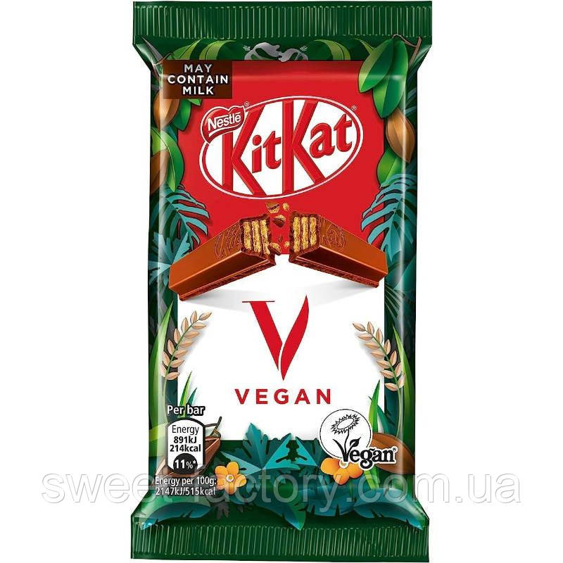 Батончики KitKat Vegan Chocolate Bar 41g, фото 1