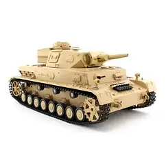 Танк P/У Heng Long 1/16 (3858-1-Upg) DAK Pz Kpfw IV Ausf F-1