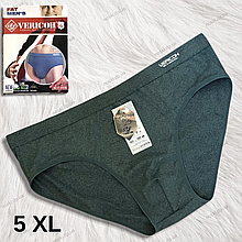 Труси чоловічі плавками бавовна батали 5XL (56) Vericoh зелений