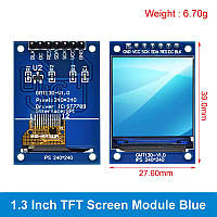Дисплей 1.3-дюймовий TFT (модель GMT130-V1.0; драйвер ST7789)