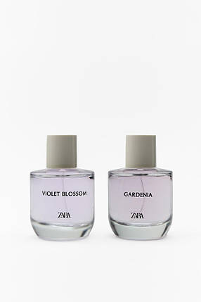 Набір жіночих парфумів ZARA Violet Blossom 90 мл + Gardenia 90 мл, фото 1