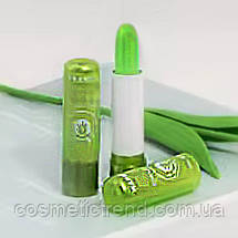 Зволожувальний бальзам для губ з алое вера Aloe Vera 99% Soothing Gel Lipstick 3,5 гр, фото 4