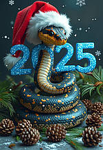 Привітання з Новим 2025 роком