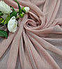 Тюль сітка "Саллі" Рожева Пудра(готова тюль 300х270см), фото 8