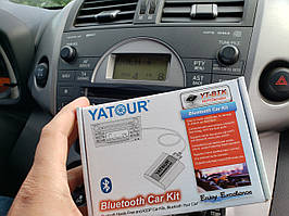 Емулятор сд чийнджера Yatour YT-BTK TOY2 Bluetooth A2DP/мікрофон для Toyota 6+6 pin