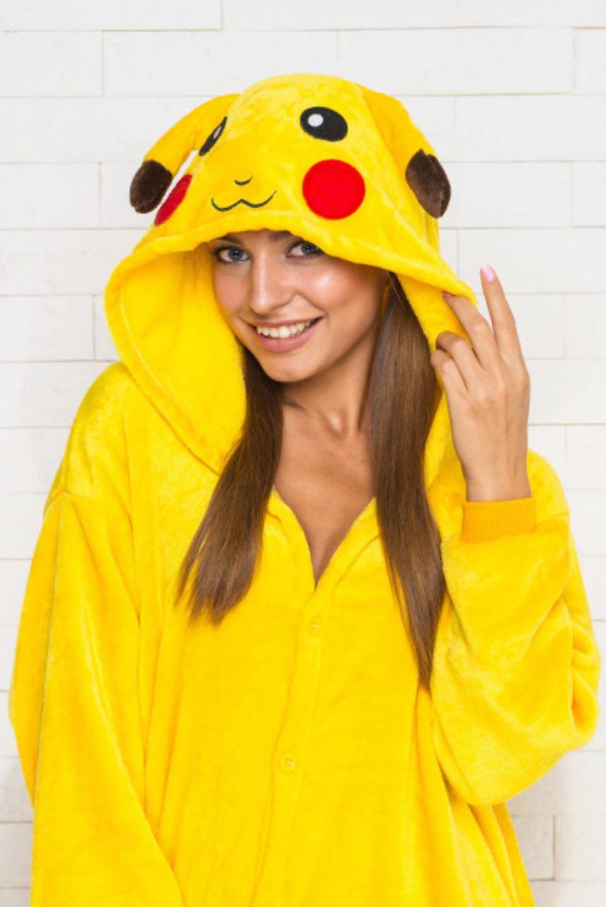 Кігурумі для дорослих Пікачу розмір ХЛ на ріст 179 - 188 см, фото 1