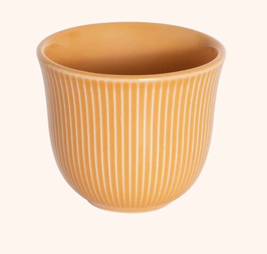 LOVERAMICS Embossed Tasting Cup чашка (помаранчевий) 150 мл