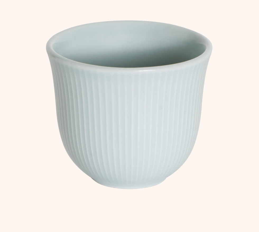 LOVERAMICS Embossed Tasting Cup чашка (селадон блакитний) 150 мл
