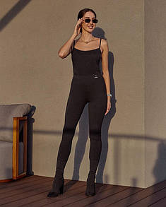 Лосини жіночі трикотажні чорні Marshal Wolf MKMM-9 42