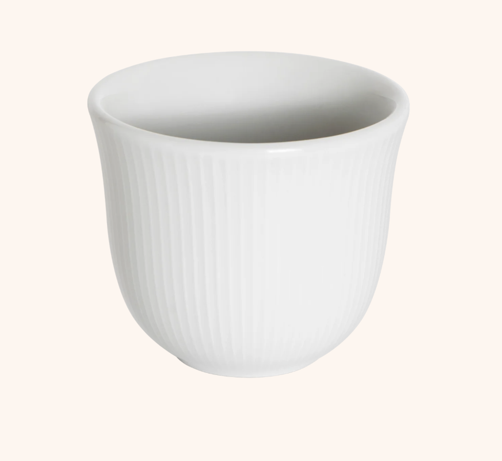 LOVERAMICS Embossed Tasting Cup чашка (біла) 150 мл