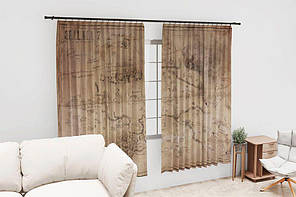 Штори з принтом «Мапа Зони. Сталкер 2. Серце Чорнобиля. Map Zone. S.T.A.L.K.E.R 2. Heart of Chernobyl», фото 2