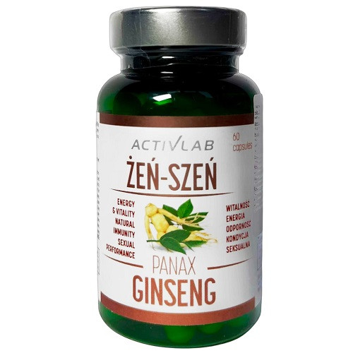 Активне довголіття Activlab Panax Ginseng (60 капсул.), фото 1