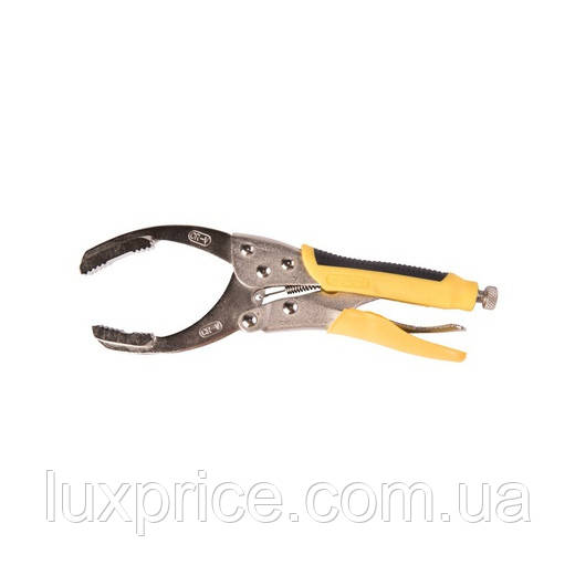 Кліщі затискні для масляного фільтра MASTERTOOL 240 мм Ø50-105 мм 07-0906   Luxprice