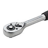 Ключ-трещотка 3/8'' 200мм 45T GRAD (6050355), фото 2