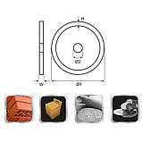 Круг алмазний 110 мм сегментний шліфувальний (1 ряд) SIGMA (1912011), фото 2