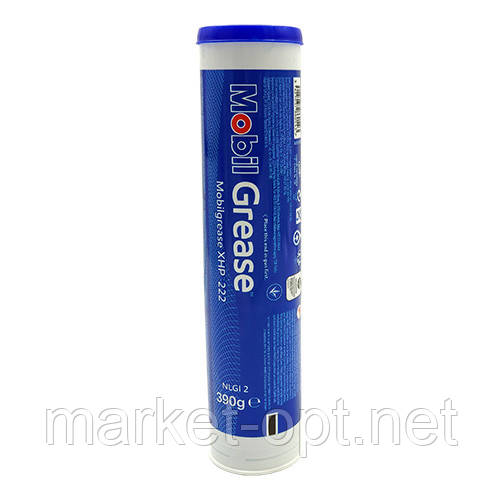 Мастило літієве консистентне в тубі 390 г Mobilgrease XHP 220 (Франція) MOBIL-XHP220