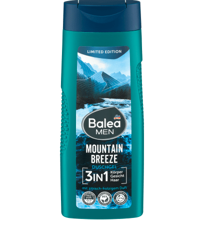 Чоловічий Шампунь-гель для душу Balea Гірський бриз 3in1 Mountain Breeze 300 ml