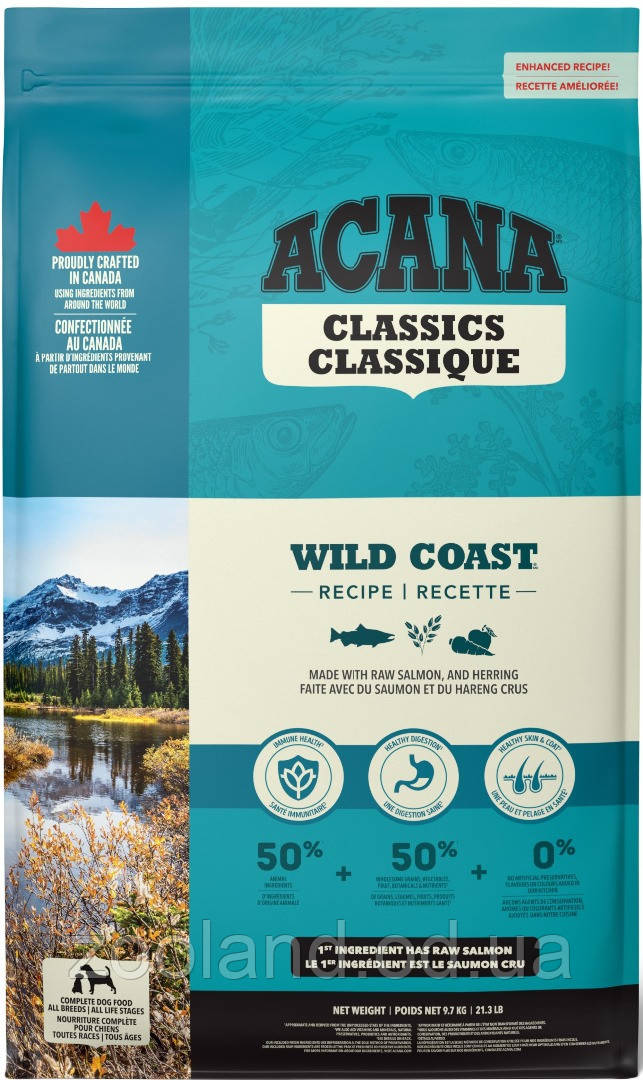 A56212 Acana Classics Wild Coast, 9,7 кг