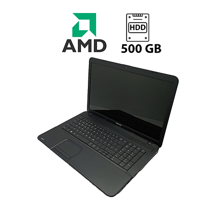 Ноутбук Toshiba C870D/ 17.3" (1600x900)/ AMD E2-1800/ 8 GB RAM/ 500 GB HDD/ Radeon HD 7340, фото 1