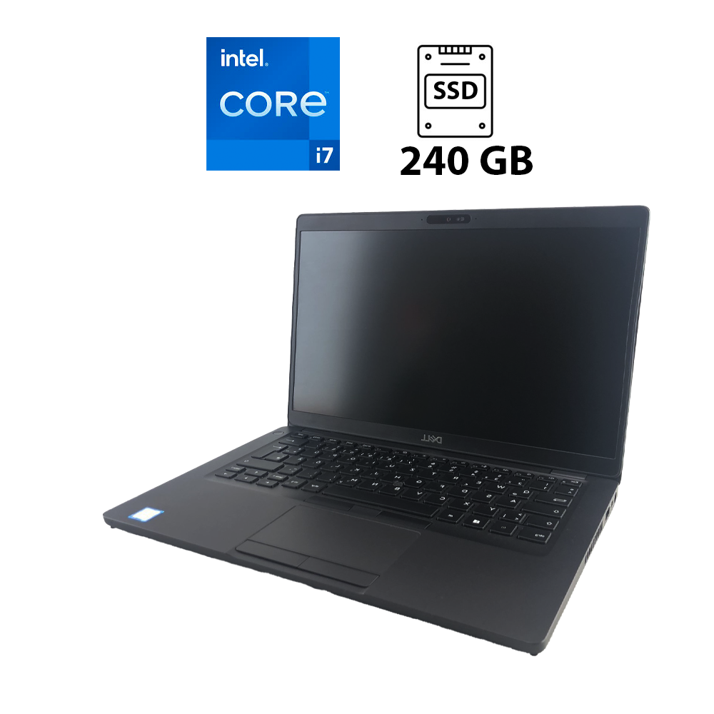 Ультрабук Dell Latitude 5400/ 14" (1920x1080)/ Core i7-8665U/ 16 GB RAM/ 240 GB SSD/ UHD