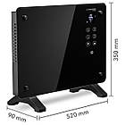 Тепловентилятор керамічний Trotec TFC 220 E 2200W Black (1410000690), фото 5