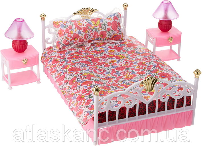 Лялькова Мебліна набір Gloria Спальня 99001, фото 1