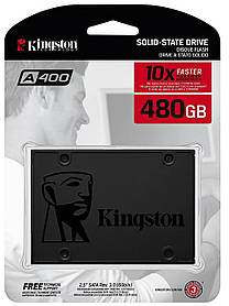 Накопичувач SSD 480GB Kingston SSDNow A400 2.5" SATAIII (SA400S37/480G)
