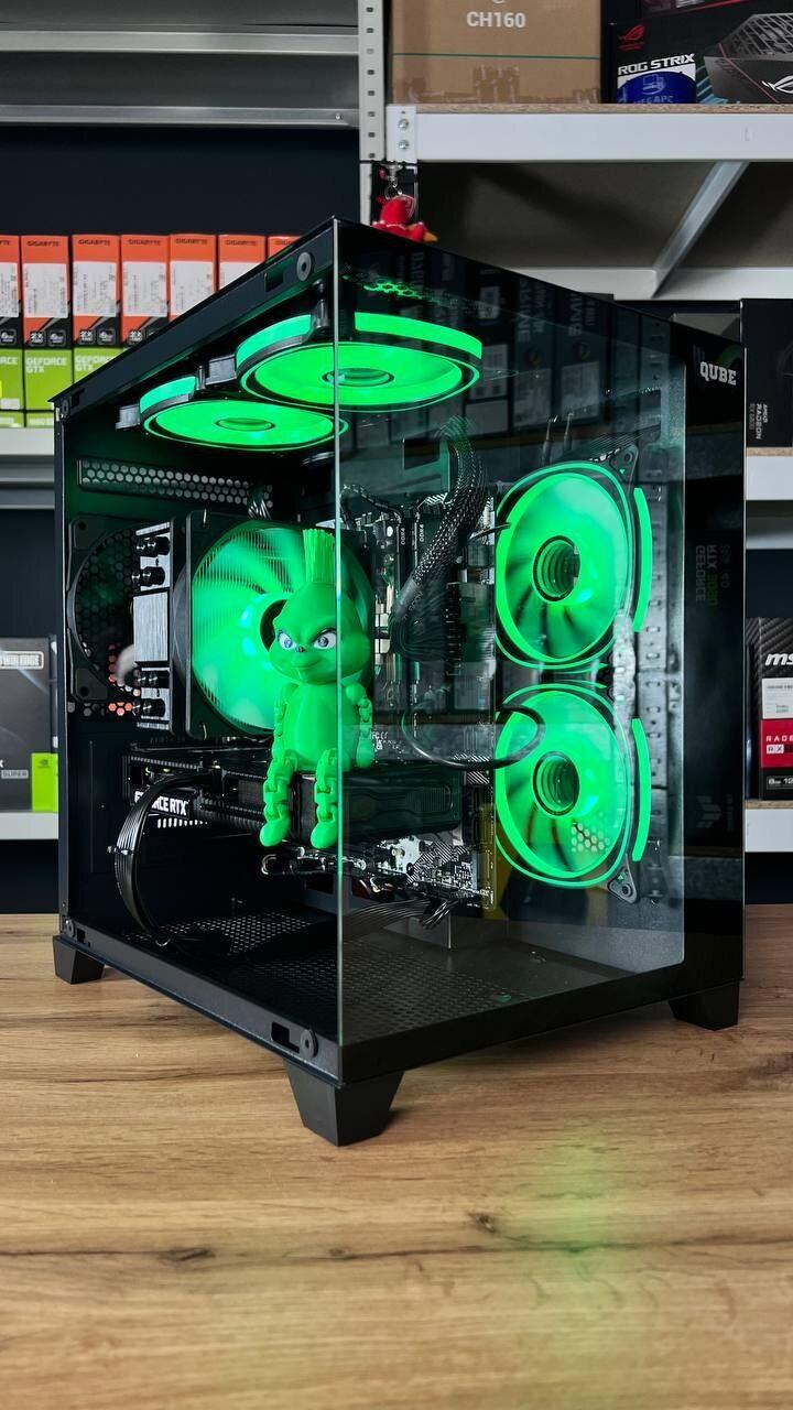 Б/в Під замовлення ігровий ПК Qube Reef ARGB Black MT| Ryzen 5 5500| 16 GB RAM| 1000 GB SSD| GeForce RTX 3060 12GB