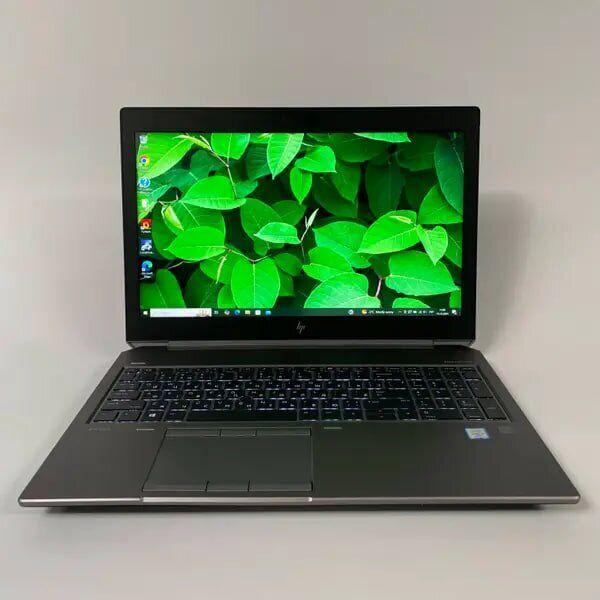 Б/в Ноутбук Б-клас HP ZBook 15 G5 15.6" 1920x1080| Core i7-8850H| 32 GB RAM| 512 GB SSD| Quadro P1000 4GB