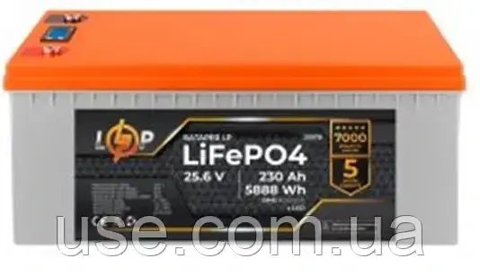 Акб LiFePO4 230 Ah, амер годин, 24В, акумулятор LogicPower, для інвертора