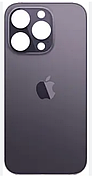 Задня кришка для iPhone 14 Pro Max, фіолетова, Deep Purple, з великими отворами під віконця камер,