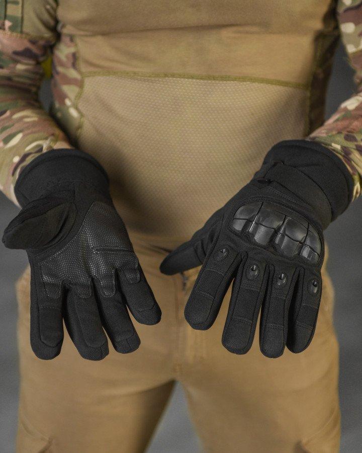 Рукавички тактичні зимові Black ВТ0460 ТМ, фото 1