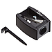 Стругачка для косметичних олівців Dior Pencil Sharpener чорна, фото 3